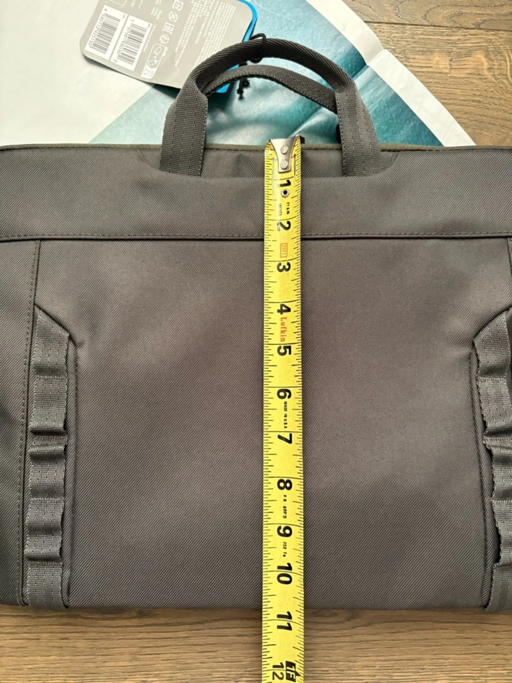 New HP 15.6” Modular Laptop Sleeve Top Handle Detachable Strap In Green
